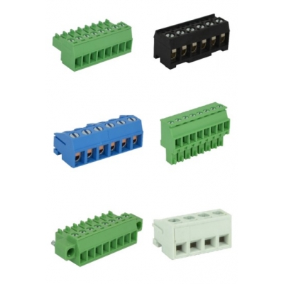 锁螺丝对插式插头